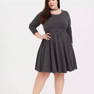 Torrid Skater Sweater Dress Size 1